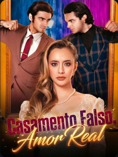 Capa da minissérie Casamento Falso Amor Real Abandonei Meu Marido Traidor Pelo Irmão Bilionário Dele