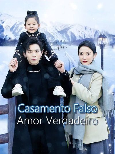 Capa da minissérie Casamento Falso Amor Verdadeiro