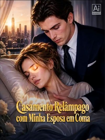 Capa da minissérie Casamento Relâmpago com Minha Esposa em Coma
