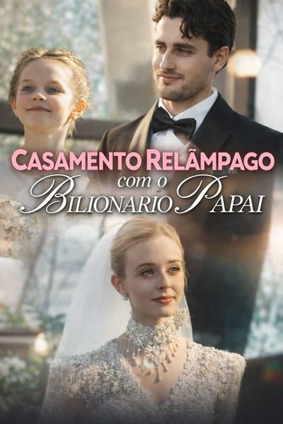 Capa da minissérie Casamento Relâmpago com o Papai Bilionário