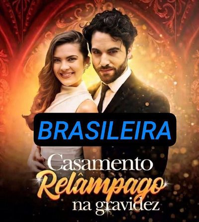 Capa da minissérie Casamento Relâmpago na Gravidez