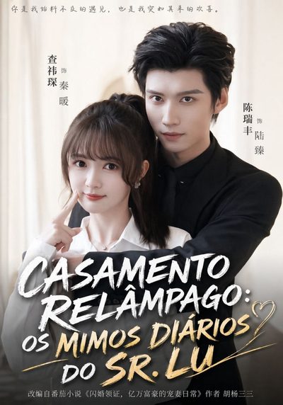 Capa da minissérie Casamento Relâmpago: os Mimos Diários do Sr. Lu