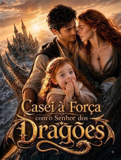 Capa da minissérie Casei à Força com o Senhor dos Dragões