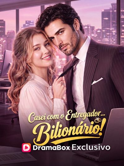 Capa da minissérie Casei com o Entragador Bilionário -