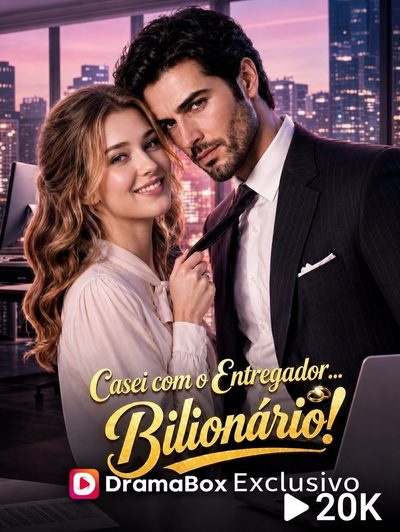 Capa da minissérie Casei com o Entregador... Bilionário