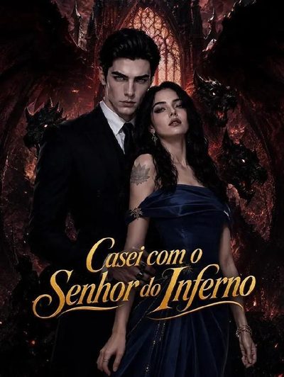 Capa da minissérie Casei com o Senhor do Inferno