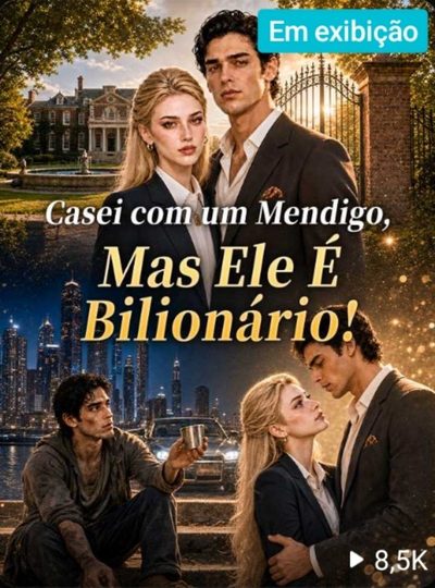 Capa da minissérie ☄️ Casei com um Mendigo, Mais Ele É Bilionário