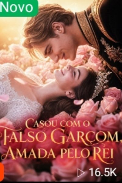 Capa da minissérie Casou com o Falso Garçom, Amada Pelo Rei