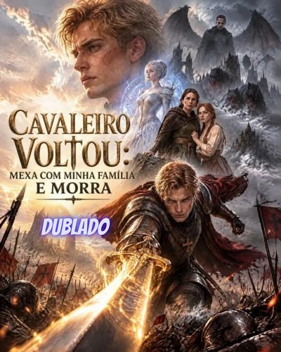 Capa da minissérie Cavaleiro Voltou: Mexa com Minha Família e Morra