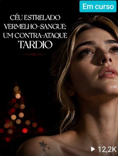 Capa da minissérie Céu Estrelado Vermelho-sangue um Contra -ataque Tardio