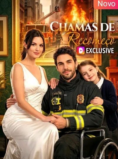Capa da minissérie Chamas de recomeço