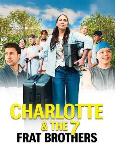 Capa da minissérie CHARLOTTE E OS 7 GOSTOSÕES - Charlotte & The 7 Frat Brothers