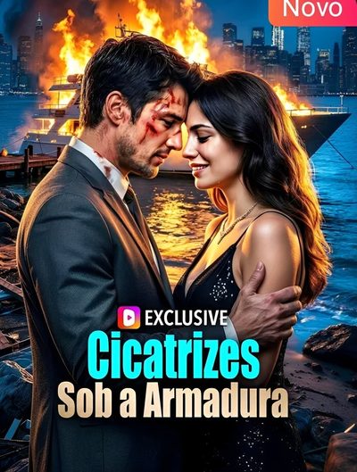 Capa da minissérie Cicatrizes Sob a Armadura