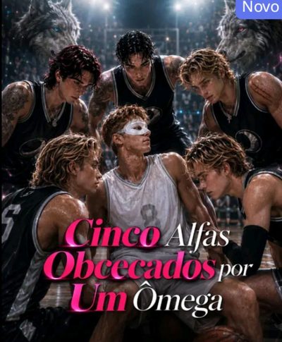 Capa da minissérie Cinco Alfas Obcecados por um Ômega