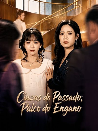 Capa da minissérie CINZAS DO PASSADO, PALCO DO ENGANO (2026) Ashes of Splendor Dad, You Chose the Wrong Daughter Once-Bright Brocade Turned to Ashes