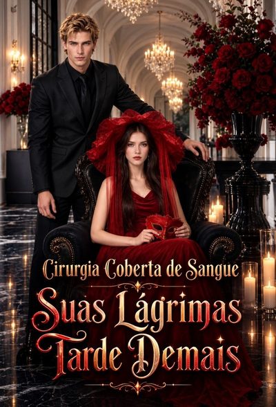Capa da minissérie Cirurgia Coberta de Sangue Suas Lágrimas Tarde Demais