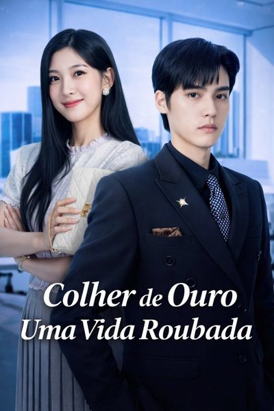 Capa da minissérie Colher de Ouro: uma Vida Roubada