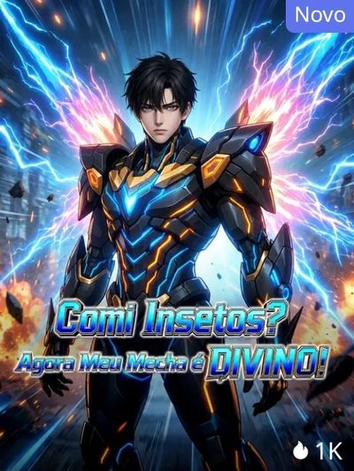 Capa da minissérie Comi Insetos? Agora Meu Mecha É Divino!