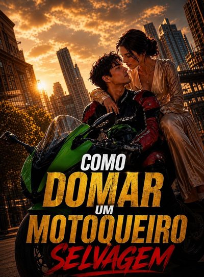 Capa da minissérie Como Domar um Motoqueiro Selvagem