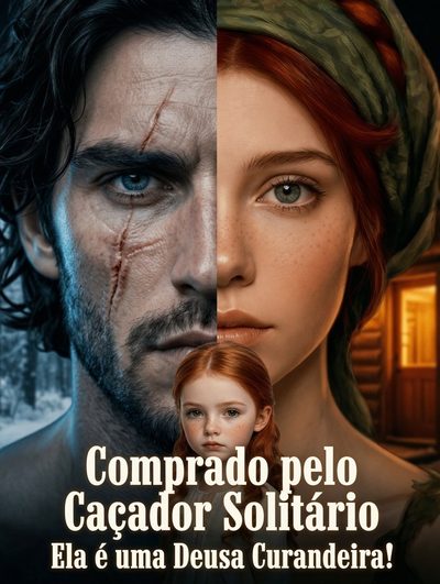 Capa da minissérie Comprado Pelo Caçador Solitário Ela É uma Deusa Curandeira!
