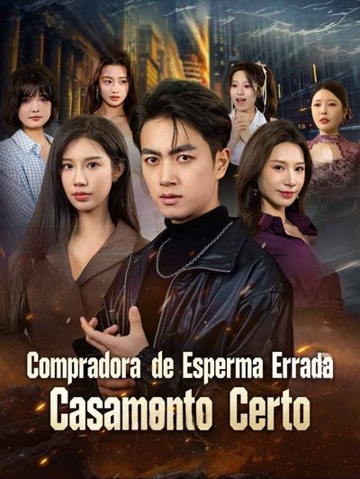 Capa da minissérie Compradora de Esperma Errada Casamento Certo