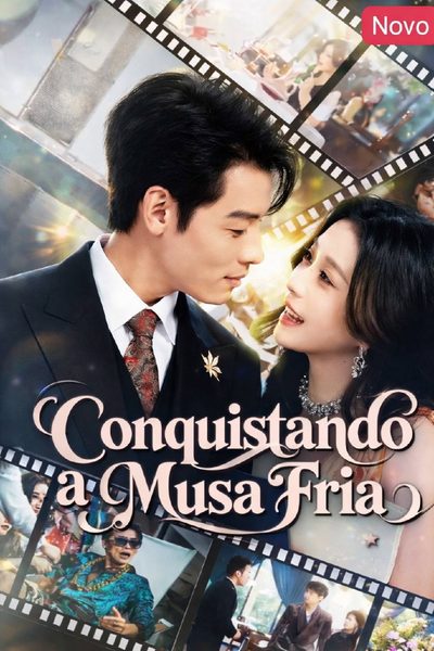 Capa da minissérie Conquistando a Musa Fria 🫰🏼