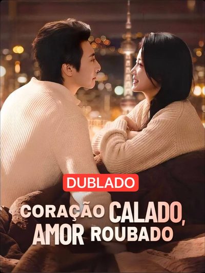 Capa da minissérie Coração Calado, Amor Roubado