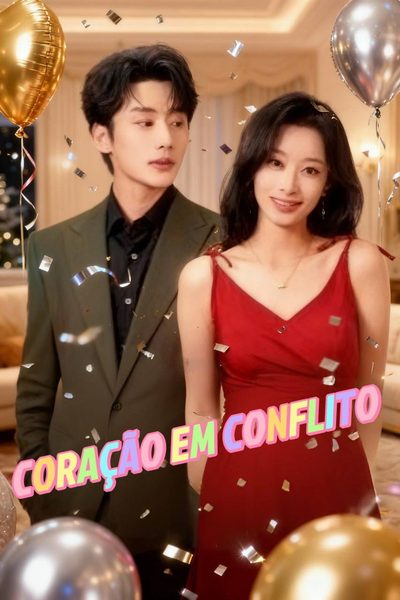 Capa da minissérie Coração em Conflito