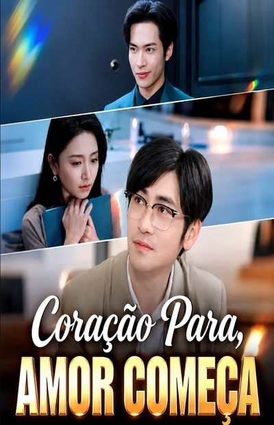 Capa da minissérie Coração Para, Amor Começa