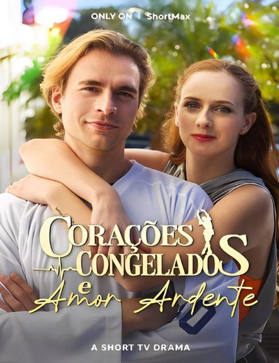 Capa da minissérie Corações Congelados e Amor Ardente
