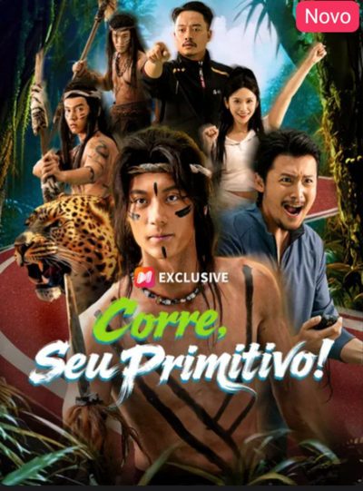 Capa da minissérie Corre, Seu Primitivo!