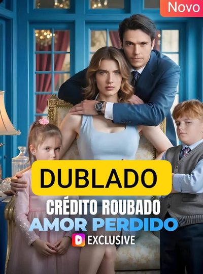 Capa da minissérie Crédito Roubado Amor Perdido