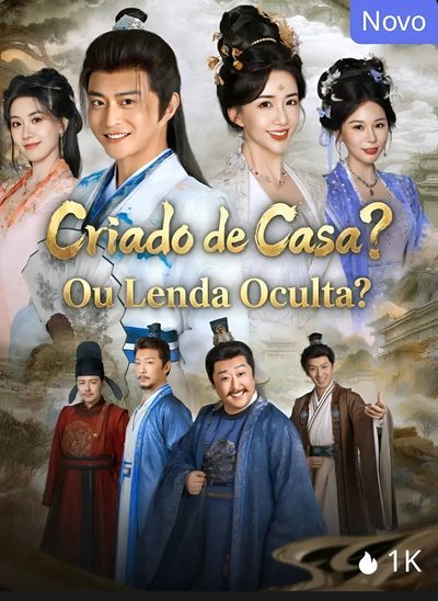 Capa da minissérie Criado de Casa? Ou Lenda Oculta?