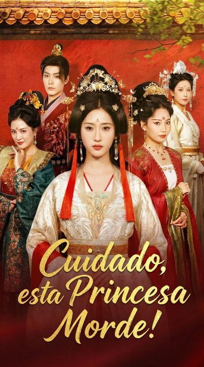 Capa da minissérie Cuidado, esta Princesa Morde!
