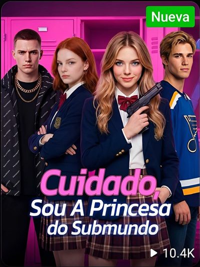 Capa da minissérie Cuidado Eu Sou a Princesa do Submundo