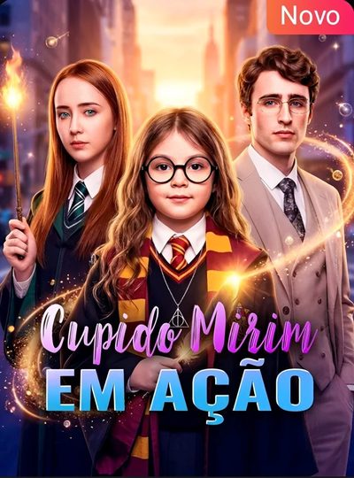 Capa da minissérie Cupido Mirim em Ação