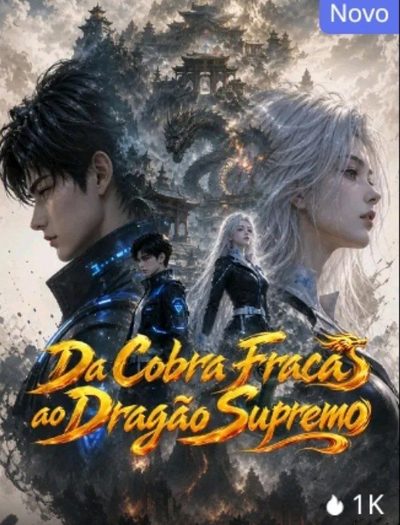 Capa da minissérie Da Cobra Fraca ao Dragão Supremo