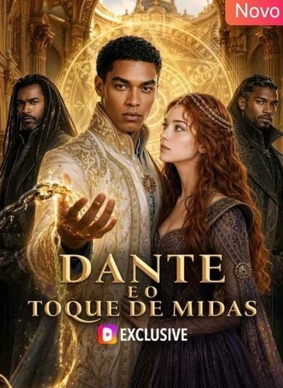 Capa da minissérie Dante e o Toque de Midas