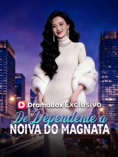Capa da minissérie De Dependente a Noiva do Magnata