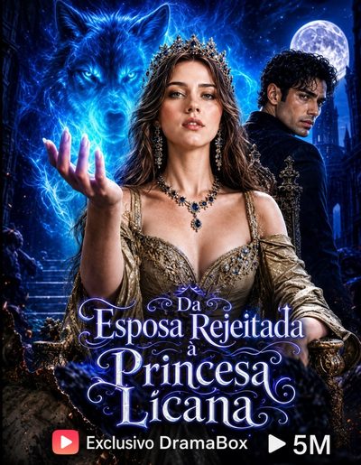Capa da minissérie De Esposa Rejeitada a Princesa Licana