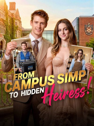 Capa da minissérie De Garota do Campus a Herdeira Oculta