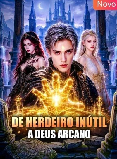 Capa da minissérie De Herdeiro Inútil a Deus Arcano