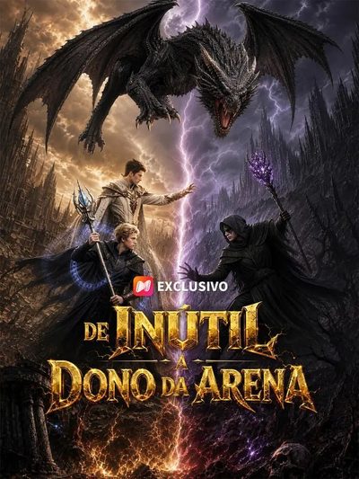 Capa da minissérie De Inútil a Dono da Arena