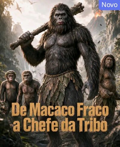 Capa da minissérie De Macaco Fraco a Chefe da Tribo