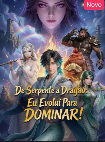 Capa da minissérie De Serpente a Dragão: Eu Evoluí para Dominar!