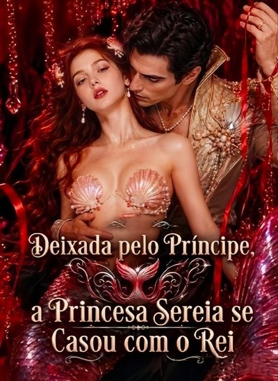 Capa da minissérie Deixada Pelo Príncipe, a Princesa Sereia Se Casou com o Rei