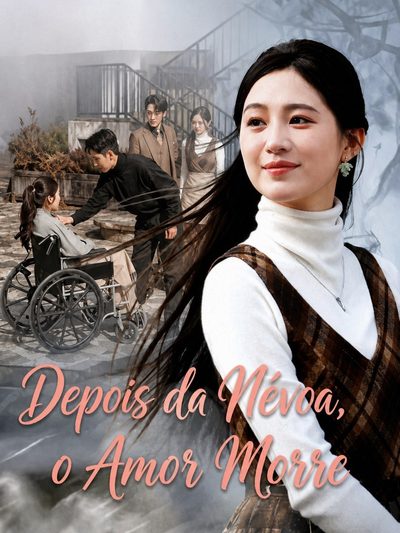 Capa da minissérie Depois da Névoa o Amor Morre