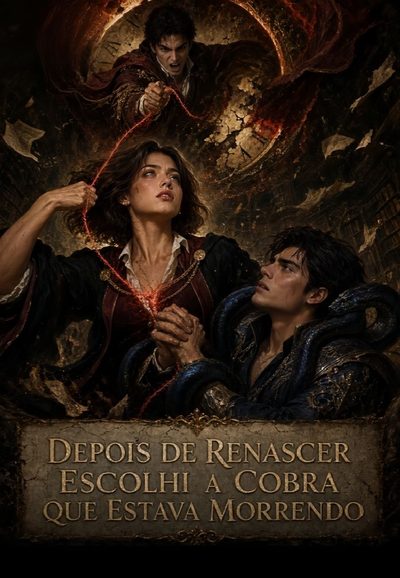 Capa da minissérie Depois de Renascer Escolhi a Cobra que Estava Morrendo