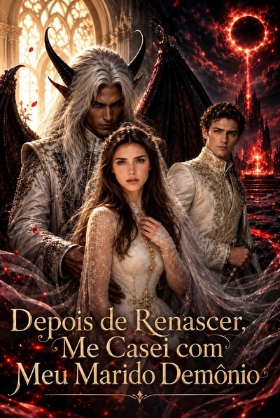 Capa da minissérie Depois de Renascer Me Casei com Meu Marido Demônio -