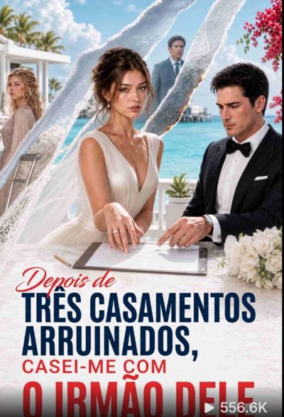 Capa da minissérie Depois de Três Casamentos Arruinados, Casei-me com o Irmão Dele -